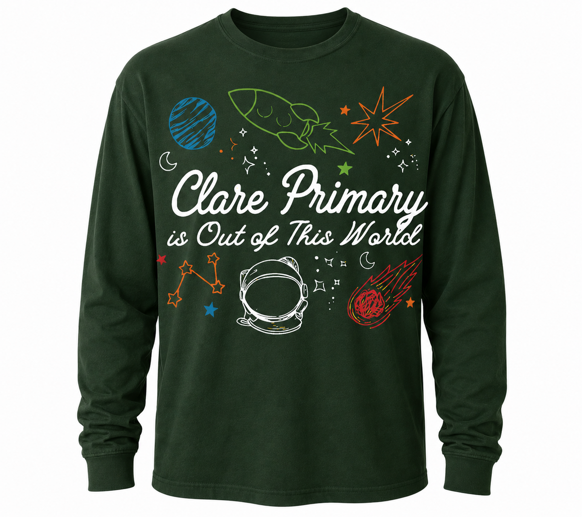 Clare Primary Staff Long Sleeve Tee
