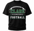Clare Pioneers Football Player Tee